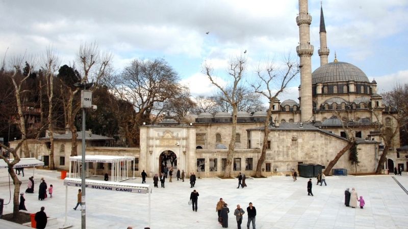 Eyüp Sultan Camii Çevresi Yapım Onarım İşlemi